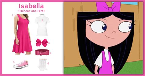 isabella and phineas costume|More.